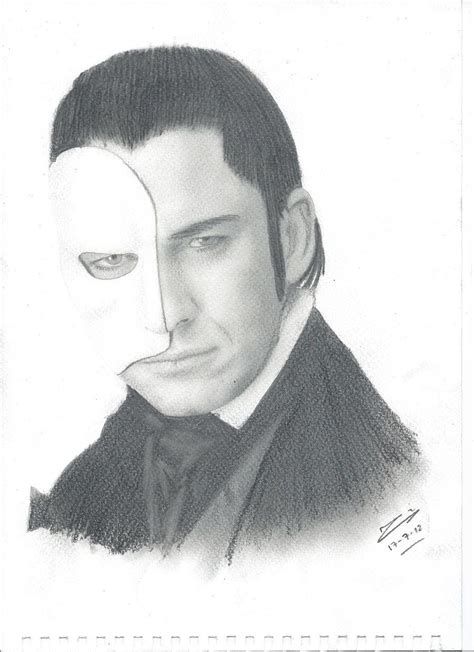 A drawing of The Phantom of the Opera! | Phantom of the opera, Opera ghost, Opera mask