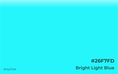 Bright Light Blue Color | ArtyClick