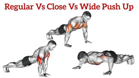 Regular Vs Wide Vs Close Grip Push Up Exercise Guide