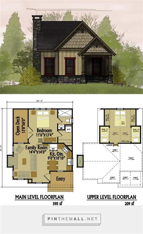 16 Small Cabin Floor Plans With Loft Awesome – New Home Floor Plans