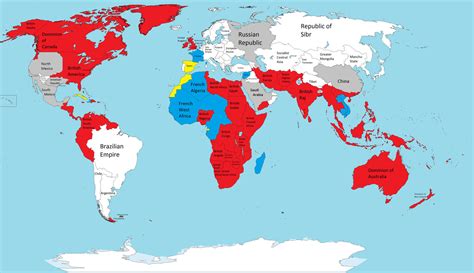 British Empire map by Duke-Nidhoggr on DeviantArt