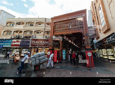 Daily life of the local people in Dubai City of Gold Stock Photo - Alamy