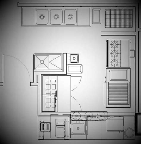 Small Cafe Kitchen Layout Strategy | Mise Designs