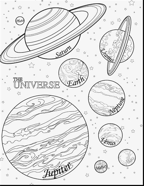 Solar System Planets Drawing at GetDrawings | Free download