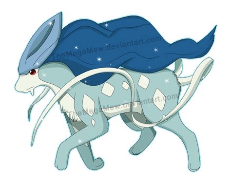 Shiny Suicune by x-NekoMew-x on DeviantArt