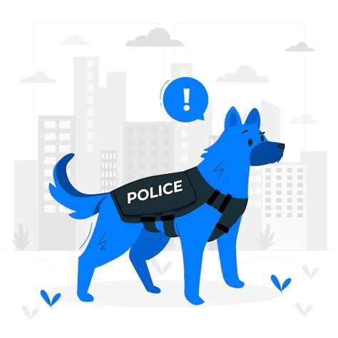 Dog police officer Vectors & Illustrations for Free Download | Freepik