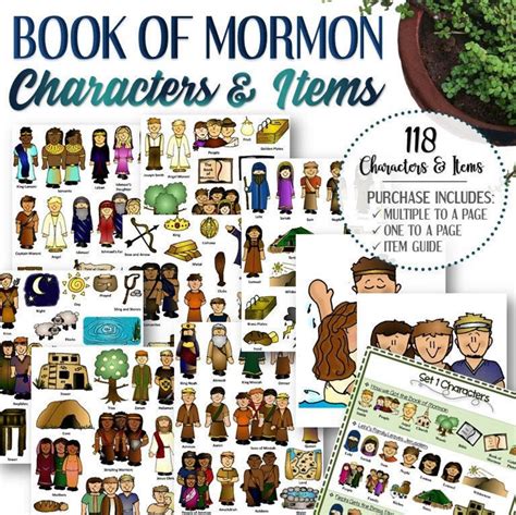 Book of Mormon Printables INSTANT DOWNLOAD - Etsy | Book of mormon, Book of mormon stories ...