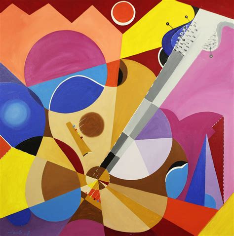 Abstract cubism art - packssilope