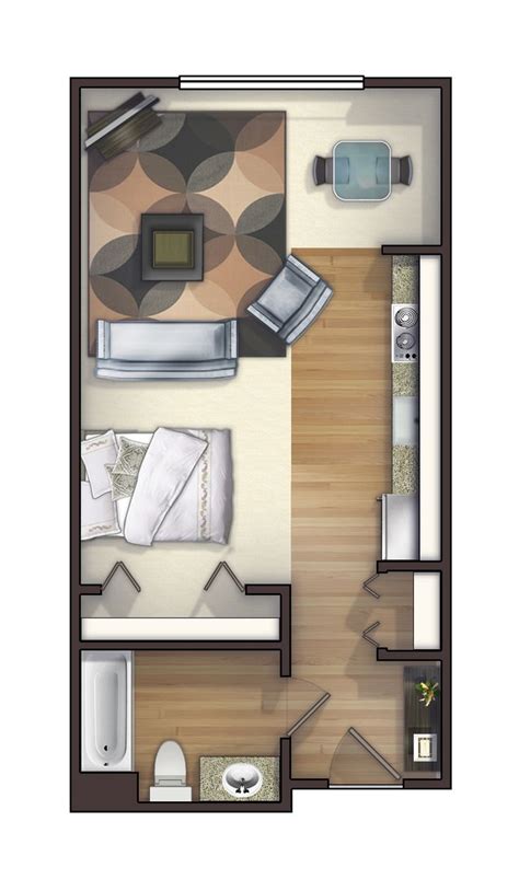 Small Apartment Design Floor Plan - floorplans.click