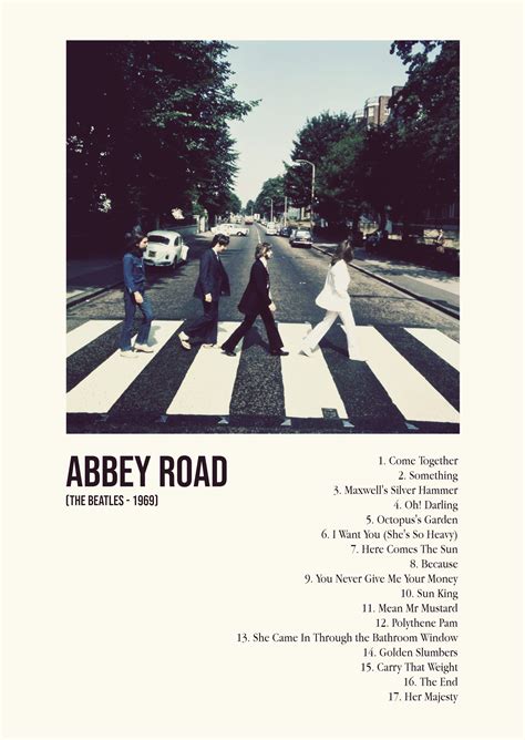 Abbey Road The Beatles Minimalist Poster | Beatles poster, Film posters minimalist, Minimalist ...