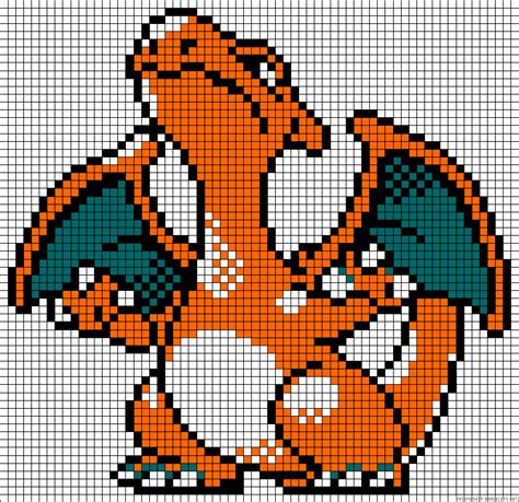 A53186 | Pokemon cross stitch, Pixel art pokemon, Pokemon pattern