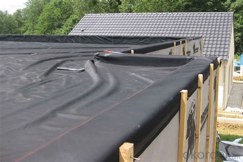 EPDM Rubber Coiled Waterproof Membrane for Wooden Roof - Buy Waterproofing Membrane from ...