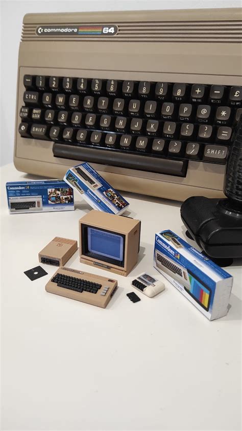 Commodore 64 Miniature C64 Retro Computer 8 Bit - Etsy