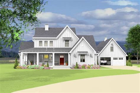 Plan 28926JJ: Inviting and Exclusive Farmhouse with Flexible Loft Space | Modern farmhouse plans ...