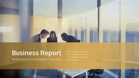 Business Report Easy PPT Template