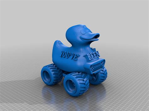 Free 3D file Duck Jeep 🦆 ・3D printer model to download・Cults