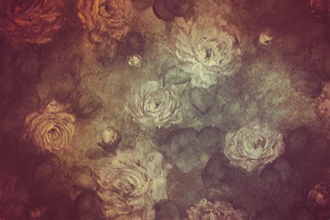 Free Vintage Floral Wallpaper Background | indiedesigner.com - FREE Textures - Backgrounds ...