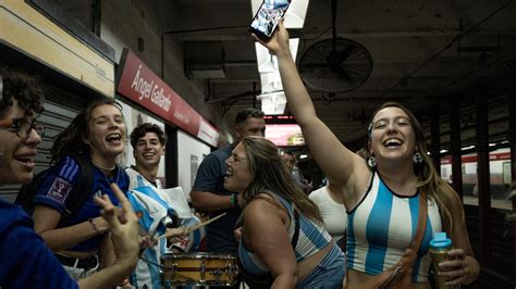 How Argentina Celebrated the 2022 World Cup Win - The New York Times