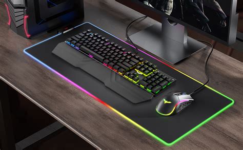 Havit Mechanical Keyboard and Mouse Combo RGB Gaming 104 Keys Blue ...