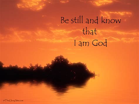 Christian Quote: Be Still Wallpaper - Christian Wallpapers and Backgrounds