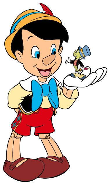 Pinocchio & Jiminy Cricket Clip Art Images | Disney Clip Art Galore