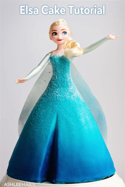 Elsa Doll Cake