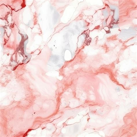 Premium AI Image | Marble wallpaper that is pink and white