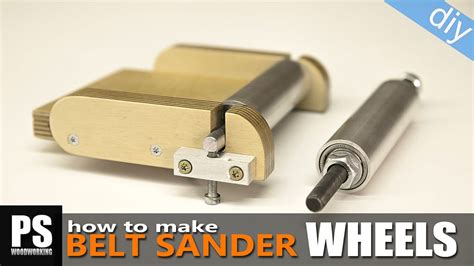 Easy-to-make Belt Sander/Grinder Wheels - Paoson Blog - DIY TOOLS