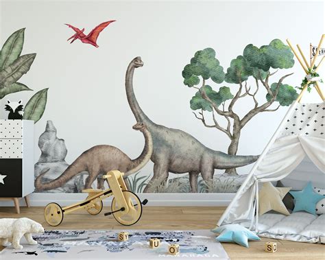 Dinosaur Nursery Decor Dinosaur Print Boys Bedroom Decor | ubicaciondepersonas.cdmx.gob.mx