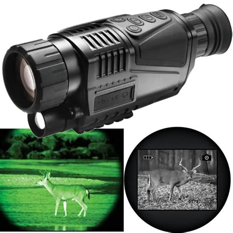 5X40 Tactical Digital IR Infrared Hunting Night Vision Goggles Scope Night Vision Monocular Hunt ...