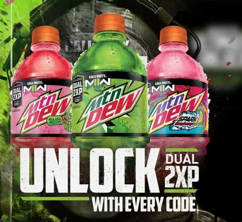 Mtn Dew Call of Duty Modern Warfare Promotion: Enter your code and receive DUAL 2XP at ...