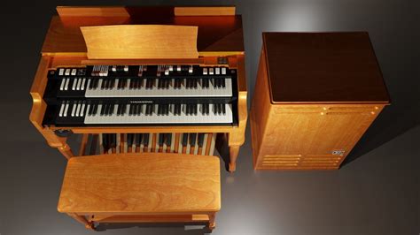 orchestra 3D model Hammond B3 organ | CGTrader