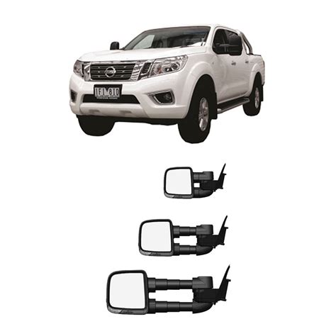 Clearview Compact Towing Mirrors – Nissan Navara D23/NP300 - Kohi Campers