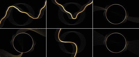 Gold Decorative Lines Vector Art, Icons, and Graphics for Free Download