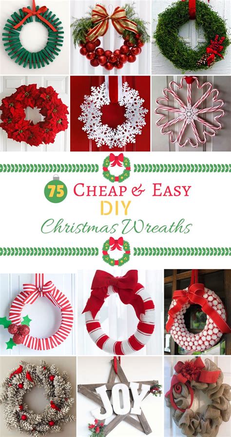 20++ Easy Christmas Wreaths To Make - PIMPHOMEE