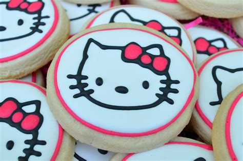 Hello Cupcake!: Hello Kitty Cookies