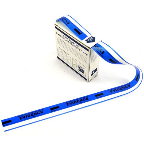 Evidence Sealing Tape, Blue – Crime Scene Forensic Supply Store