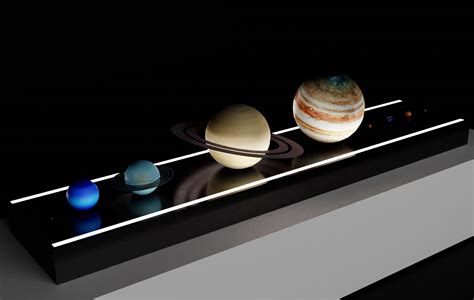 Scale Model Of Solar System