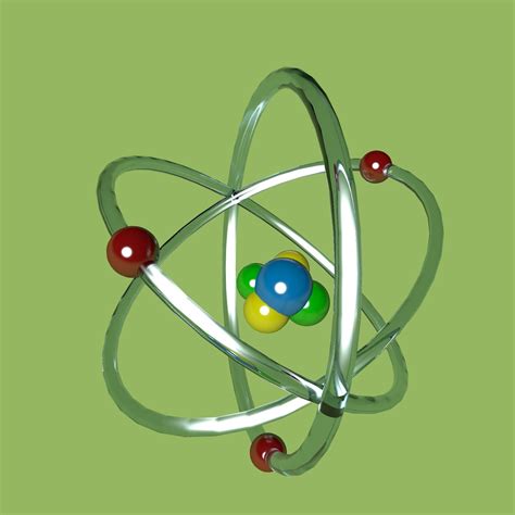 Atom Rutherford 3D model | CGTrader