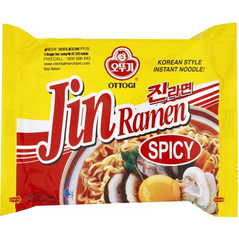 Ottogi Jin Ramen Spicy Instant Noodles