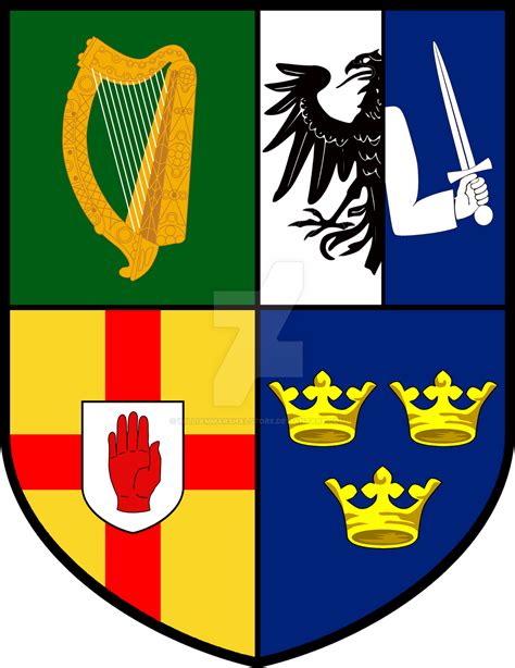 Ireland Regions Coat of Arms by williammarshalstore on DeviantArt