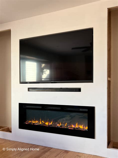 Living Room Ideas With Electric Fireplace And Tv | Baci Living Room