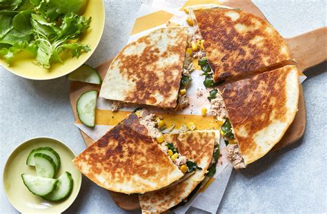 Tuna Melt Quesadillas Recipe | Kids Lunch Recipes | Tesco Real Food