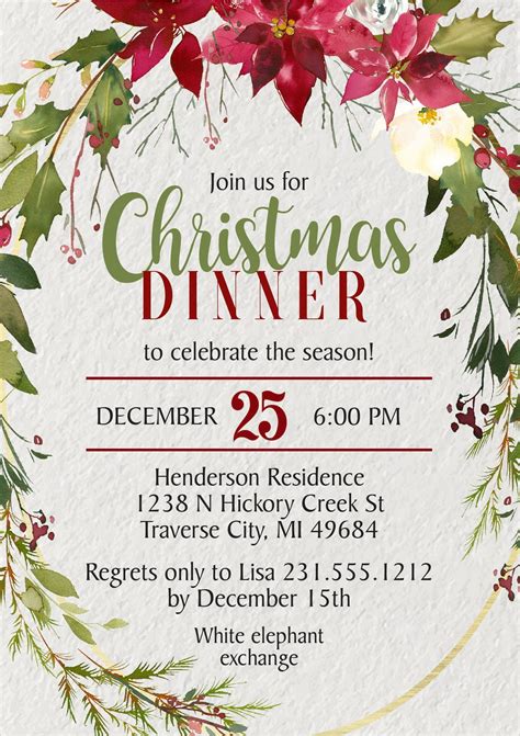 Christmas Lunch Invitation Letter 2022 – Get Christmas 2022 Update