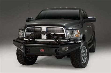 Fab Fours DR10-S2962-1 Black Steel Dodge Ram 2500/3500 HD Front Bumper 2010-2018 Pre-Runner Guard