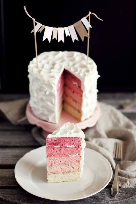 {The Ardent Sparrow}: Weekend Project {Pink Rainbow Cake}