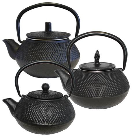 Cast Iron Teapot - Hobnail | Teapots