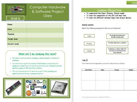 Hardware & Software KS3 Computing | Teaching Resources