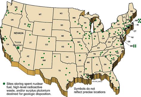 US Nuclear Waste Storage Map: This Map Shows Current Plants Storing Nuclear Waste in the United ...