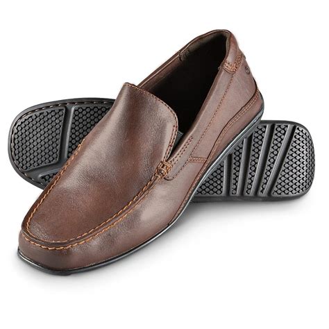 Men's Rockport® Cape Noble Slip - on Shoes, Brown - 211372, Casual Shoes at Sportsman's Guide